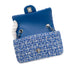 CHANEL MINI MATELASSE CHAIN SHOULDER BAG BLUE TWEED 90279798 - PURPOSE
