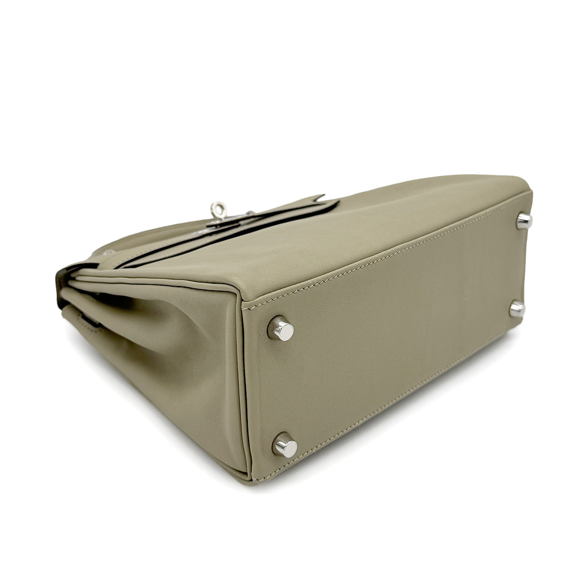 HERMES KELLY 25 RETOURNE SAUGE SWIFT HAND BAG X SHW 90269876