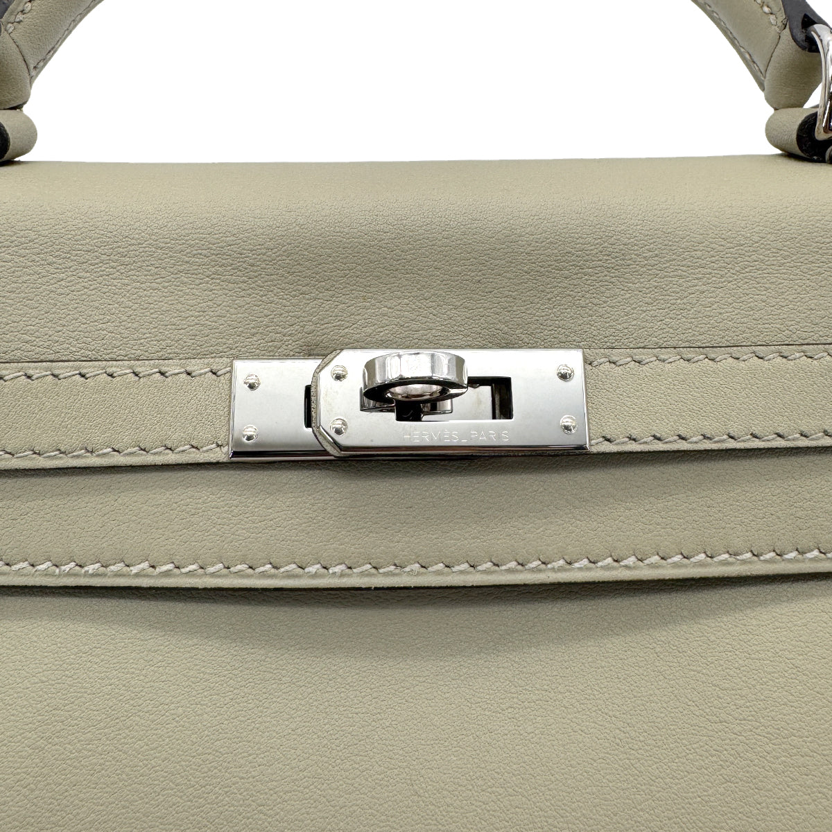 HERMES KELLY 25 RETOURNE SAUGE SWIFT HAND BAG X SHW 90269876