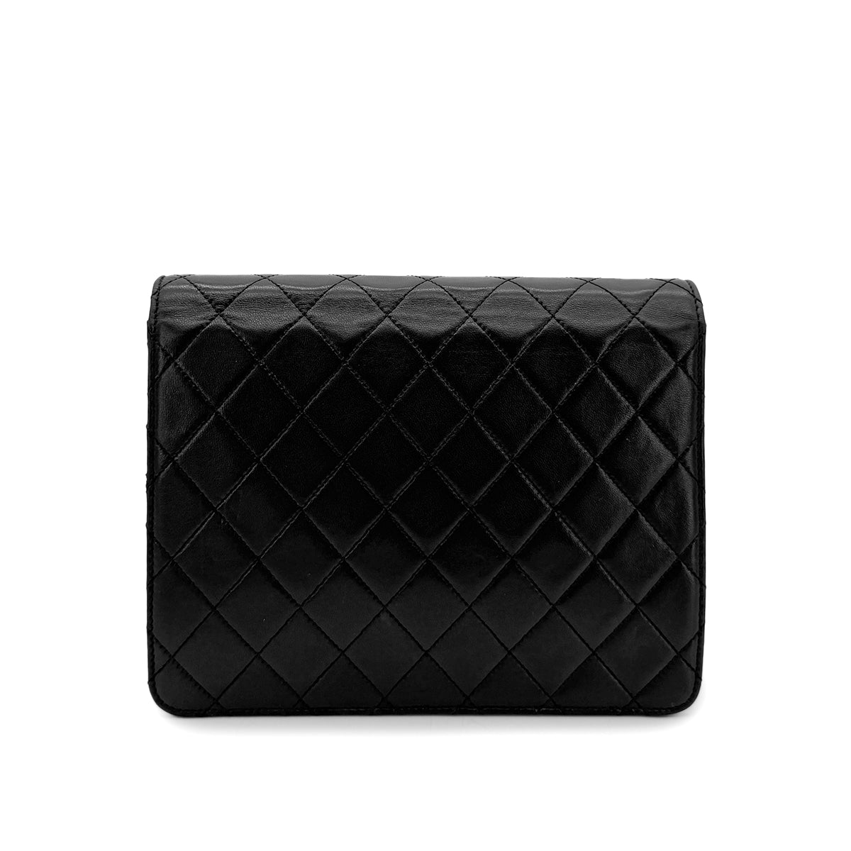 CHANEL MATELASSE CHAIN SHOULDER BAG BLACK LAMB SKIN 90279936
