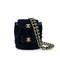 CHANEL VINTAGE DUMA CHAIN BACKPACK BLACK VELOR 90279938 - PURPOSE