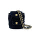 CHANEL VINTAGE DUMA CHAIN BACKPACK BLACK VELOR 90279938 - PURPOSE