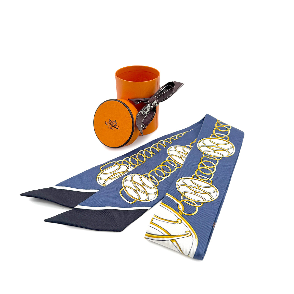 HERMES TWILLY LIFT PROFILE SCARF MULTICOLOR SILK 90279965