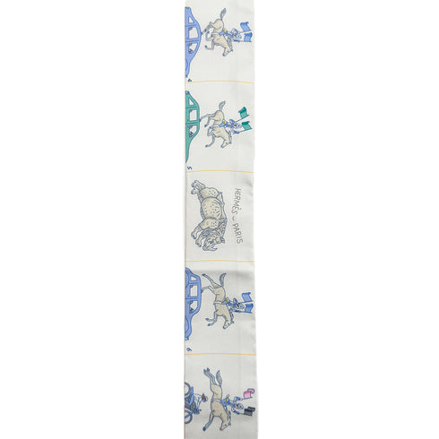 HERMES TWILLY PARADE CG SCARF MULTICOLOR SILK 90279971 - PURPOSE