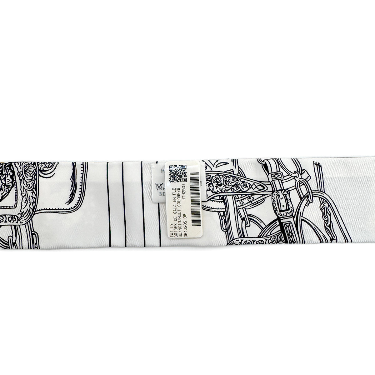 HERMES TWILLY BRIDES DE GALA EN FLESU SCARF MULTICOLOR SILK 90279973