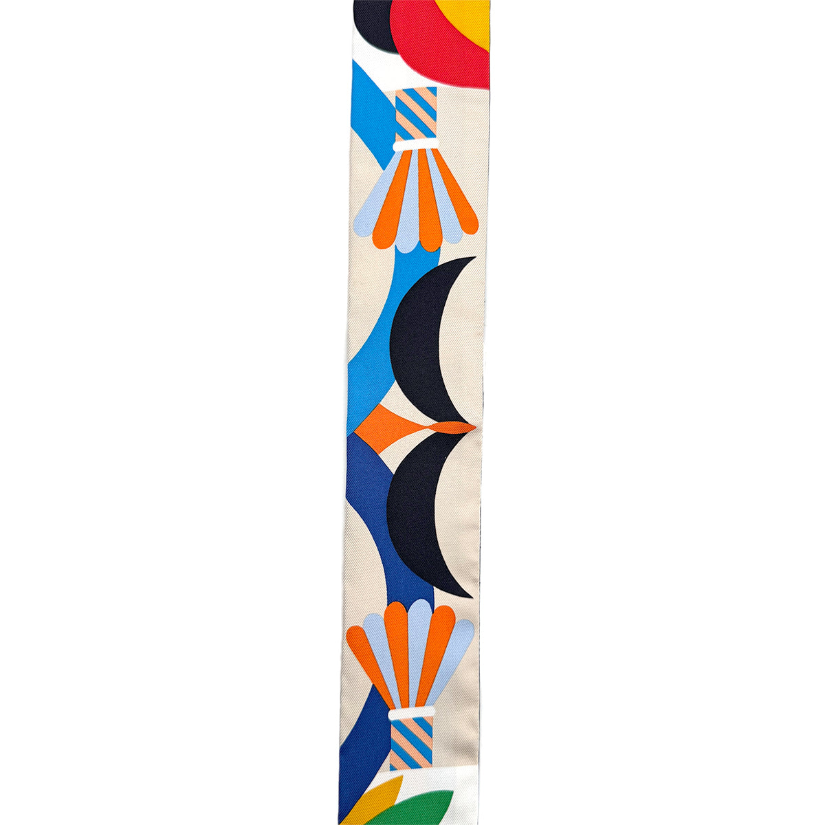 HERMES TWILLY PARADE EN FANFARE SCARF MULTICOLOR SILK 90279975