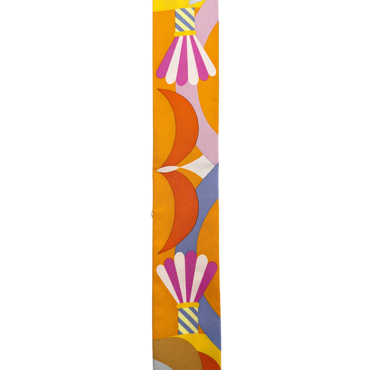 HERMES TWILLY PARADE EN FANFARE SCARF MULTICOLOR SILK 90279976