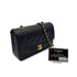CHANEL VINTAGE DIANA SMALL CHAIN SHOULDER BAG BLACK LAMB SKIN 90280288 - PURPOSE