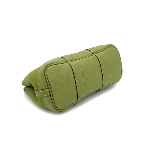 HERMES GARDEN PARTY TTPM VERT ANIS TOILE OFFICIER PORCH □J 90280291