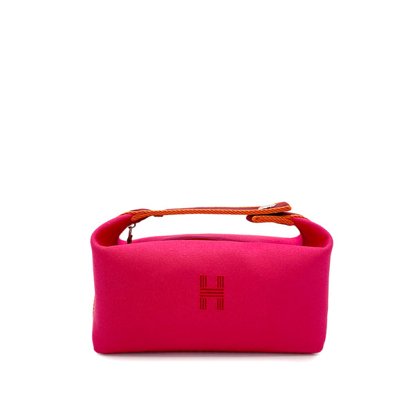 HERMES BRIDE A BRAC PM HIBISCUS TOILE H POUCH HAND BAG 90280303 - PURPOSE