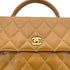 CHANEL VINTAGE WILD STITCH MATELASSE HAND BAG BROWN LEATHER 90280306 - PURPOSE
