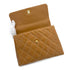 CHANEL VINTAGE WILD STITCH MATELASSE HAND BAG BROWN LEATHER 90280306 - PURPOSE