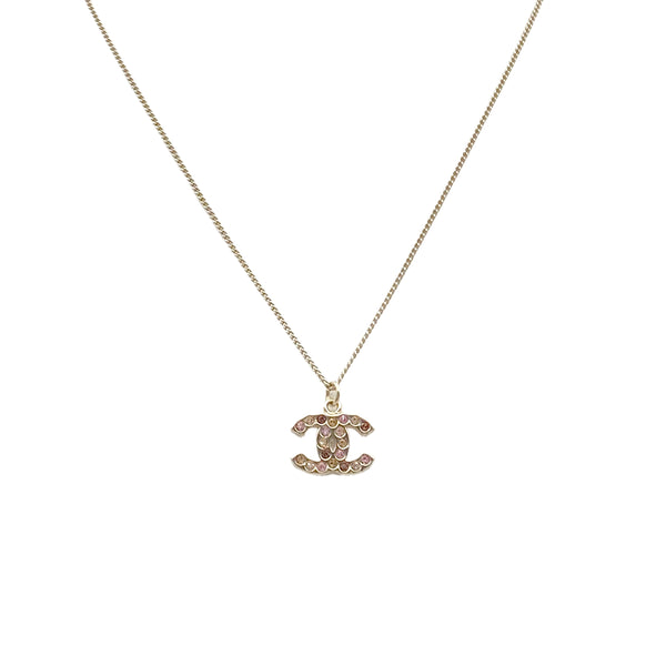 CHANEL NECKLACE COCOMARK RHINESTONE ACCESSORY 08A 90280320 - PURPOSE