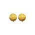 CHANEL VINTAGE EARRINGS LOGO ROUND ACCESSORY 99A 90280321 - PURPOSE
