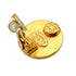 CHANEL VINTAGE EARRINGS LOGO ROUND ACCESSORY 99A 90280321 - PURPOSE