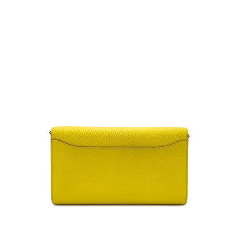 HERMES CONSTANCE LONG TO GO JAUNE DE NAPLES VEAU EPSOM SHOULDER BAG B GHW 90280494 - PURPOSE