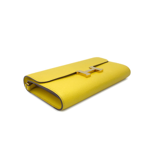 HERMES CONSTANCE LONG TO GO JAUNE DE NAPLES VEAU EPSOM SHOULDER BAG B GHW 90280494 - PURPOSE