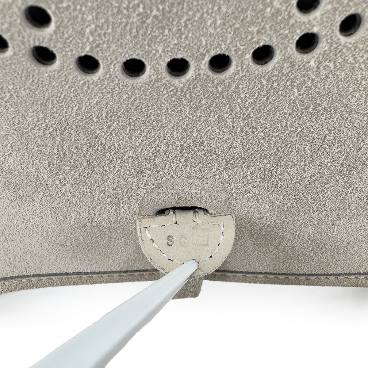 HERMES EVELYNE TPM GRAY DOBRIS SHOULDER BAG □H 90280506