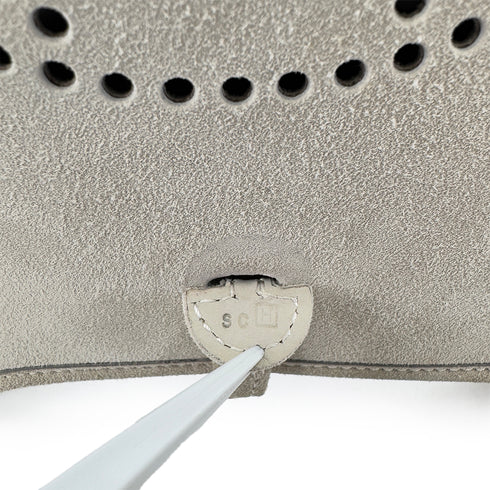 HERMES EVELYNE TPM GRAY DOBRIS SHOULDER BAG □H 90280506 - PURPOSE