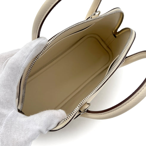 HERMES BOLIDE 1923 25 SANGLE WOOLY NATA VEAU EPSOM HAND SHOULDER BAG B SHW 90280517 - PURPOSE