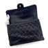 CHANEL VINTAGE MATELASSE TORTOISESHELL CHAIN SHOULDER BAG NAVY LAMB SKIN 90280642 - PURPOSE