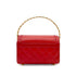 CHANEL VINTAGE CHAIN HAND BAG RED LAMB SKIN 90280711 - PURPOSE