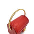 CHANEL VINTAGE CHAIN HAND BAG RED LAMB SKIN 90280711 - PURPOSE