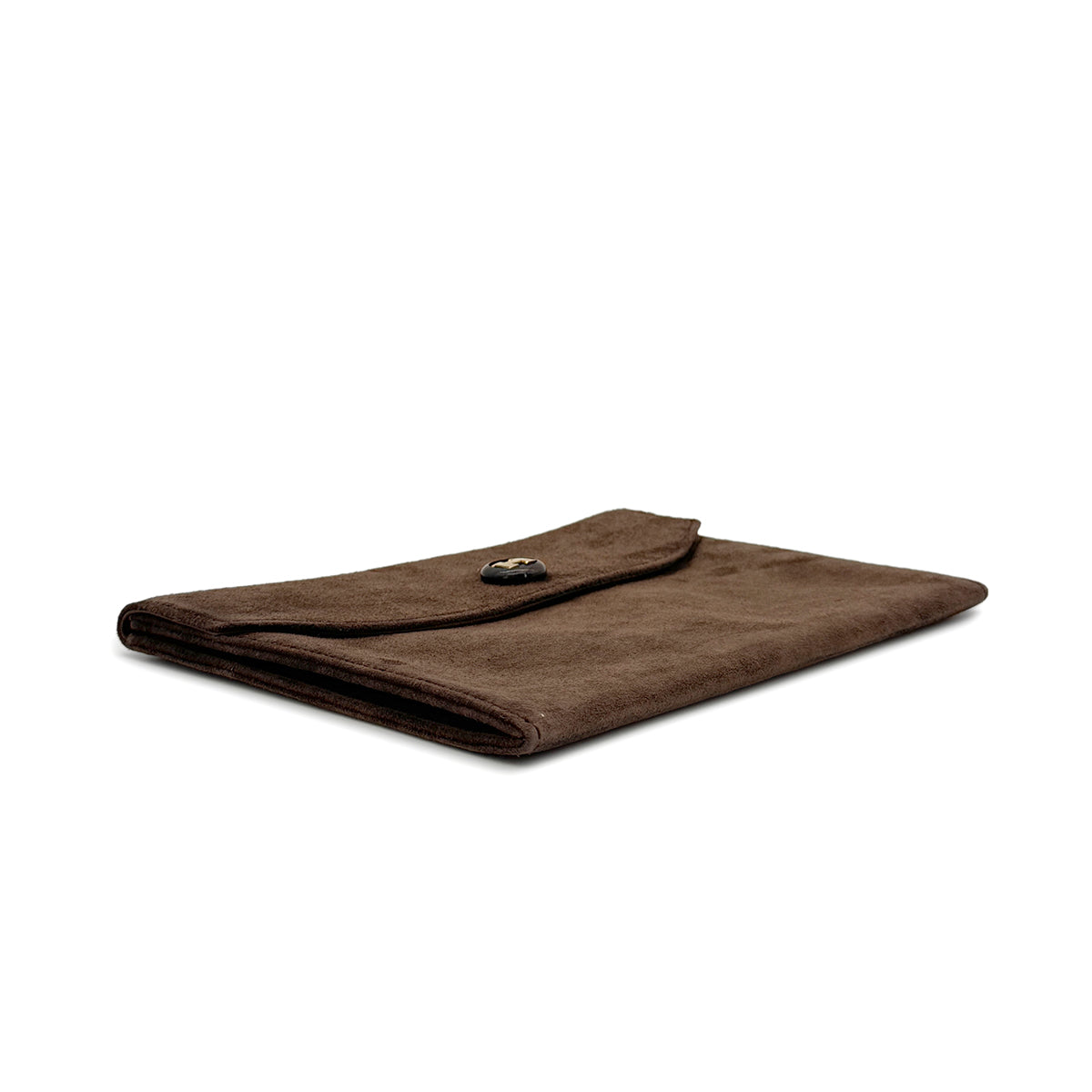 HERMES POCHETTE RIO BROWN DEBRIS CLUTCH BAG 〇K 90281204