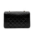 CHANEL VINTAGE DIANA MEDIUM CHAIN SHOULDER BAG BLACK LAMB SKIN 90281240 - PURPOSE