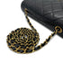 CHANEL VINTAGE DIANA MEDIUM CHAIN SHOULDER BAG BLACK LAMB SKIN 90281240 - PURPOSE