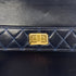 CHANEL VINTAGE MATELASSE CHAIN SHOULDER BAG NAVY LAMB SKIN 90281241 - PURPOSE