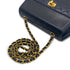 CHANEL VINTAGE MATELASSE CHAIN SHOULDER BAG NAVY LAMB SKIN 90281241 - PURPOSE