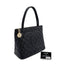 CHANEL VINTAGE MEDALLION TOTE BAG BLACK CAVIAR SKIN 90281243 - PURPOSE