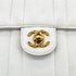 CHANEL VINTAGE MADEMOISELLE BIJOU CHAIN SHOULDER BAG WHITE CAVIAR SKIN 90281244 - PURPOSE