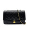CHANEL VINTAGE DIANA MEDIUM CHAIN SHOULDER BAG BLACK LAMB SKIN 90281258 - PURPOSE