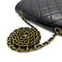 CHANEL VINTAGE DIANA MEDIUM CHAIN SHOULDER BAG BLACK LAMB SKIN 90281258 - PURPOSE