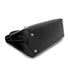 HERMES KELLY 28 SELLIER BLACK BOXCALF HAND SHOULDER BAG □C GHW 90281407 - PURPOSE