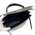 HERMES KELLY 28 SELLIER BLACK BOXCALF HAND SHOULDER BAG □C GHW 90281407 - PURPOSE