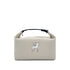 HERMES BRIDE A BRAC CABRIOLE GM GRIS PERLE TOILE H POUCH HAND BAG 90281414 - PURPOSE
