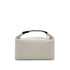 HERMES BRIDE A BRAC CABRIOLE GM GRIS PERLE TOILE H POUCH HAND BAG 90281414 - PURPOSE