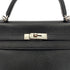 HERMES KELLY 32 RETOURNE BLACK TAURILLON CLEMENCE HAND SHOULDER BAG □O SHW 90289600 - PURPOSE