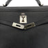 HERMES KELLY 32 RETOURNE BLACK TAURILLON CLEMENCE HAND SHOULDER BAG □O SHW 90289600 - PURPOSE