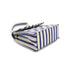 CHANEL VINTAGE STRIPED SHOULDER BAG BLUE WHITE CANVAS 90281422 - PURPOSE