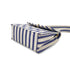 CHANEL VINTAGE STRIPED SHOULDER BAG BLUE WHITE CANVAS 90281422 - PURPOSE