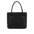 CHANEL VINTAGE MEDALLION TOTE BAG BLACK CAVIAR SKIN 90281436 - PURPOSE