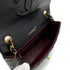 CHANEL VINTAGE MATELASSE HALF MOON CHAIN SHOULDER BAG BLACK LAMB SKIN 90281441 - PURPOSE