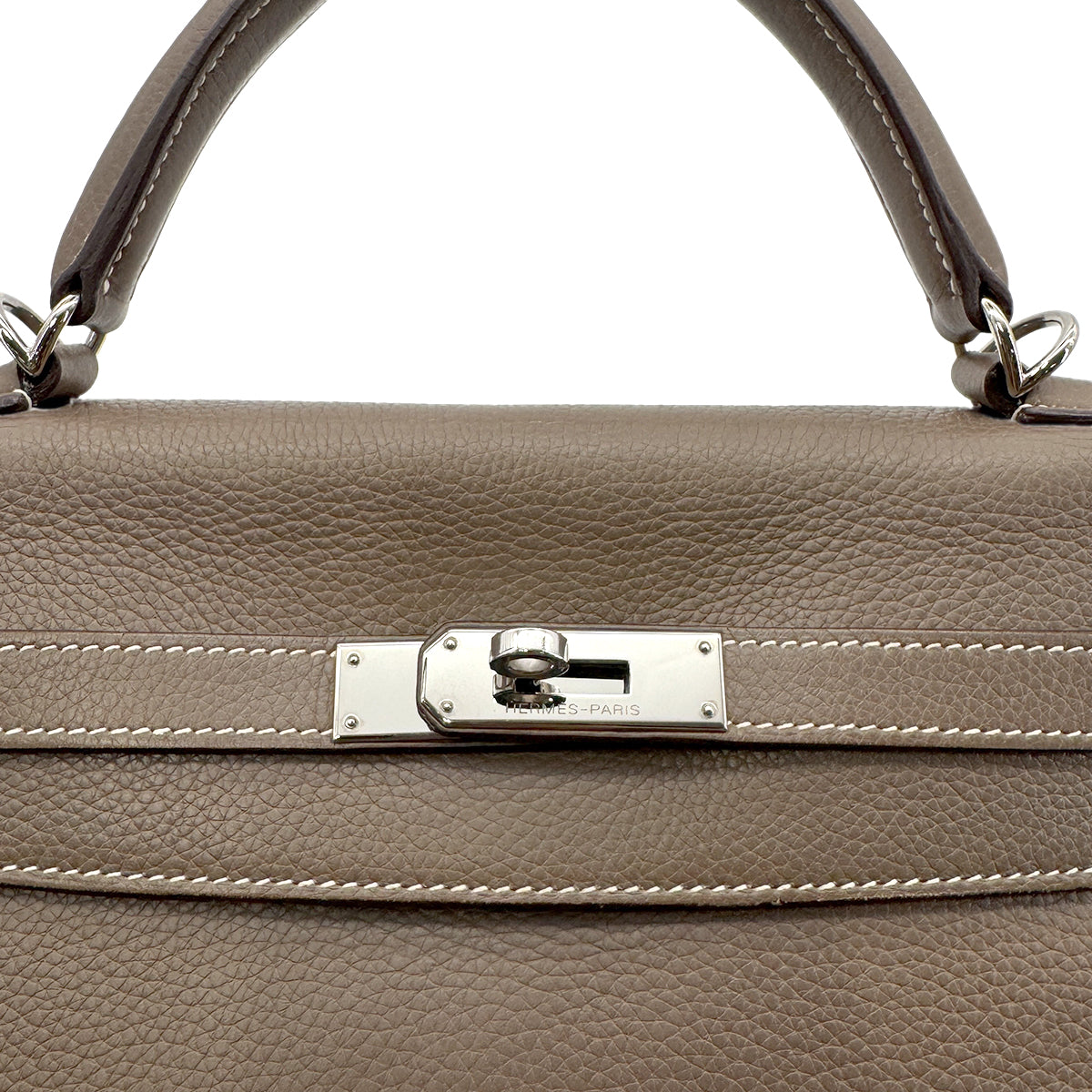 HERMES KELLY 32 RETOURNE ETOUPE TOGO HAND SHOULDER BAG □K SHW 90281830