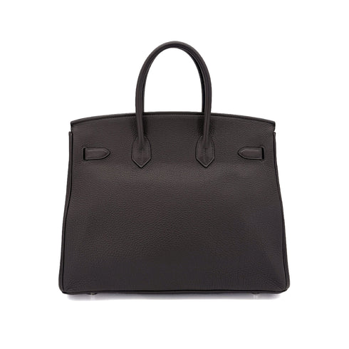 HERMES BIRKIN 35 ETAIN TOGO HAND BAG □P SHW 90281831