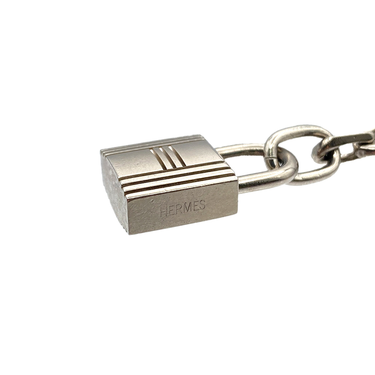 HERMES BAG CHARM AMULET 4 SILVER ACCESSORY 90281839