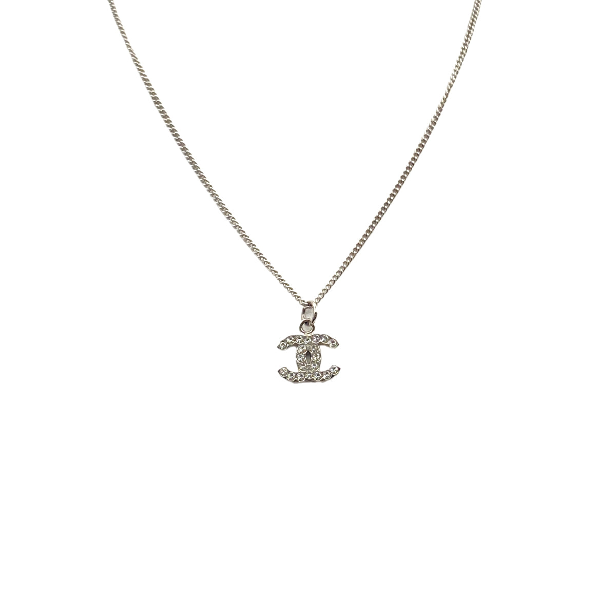 CHANEL NECKLACE COCOMARK RHINESTONE ACCESSORY B10V 90281841